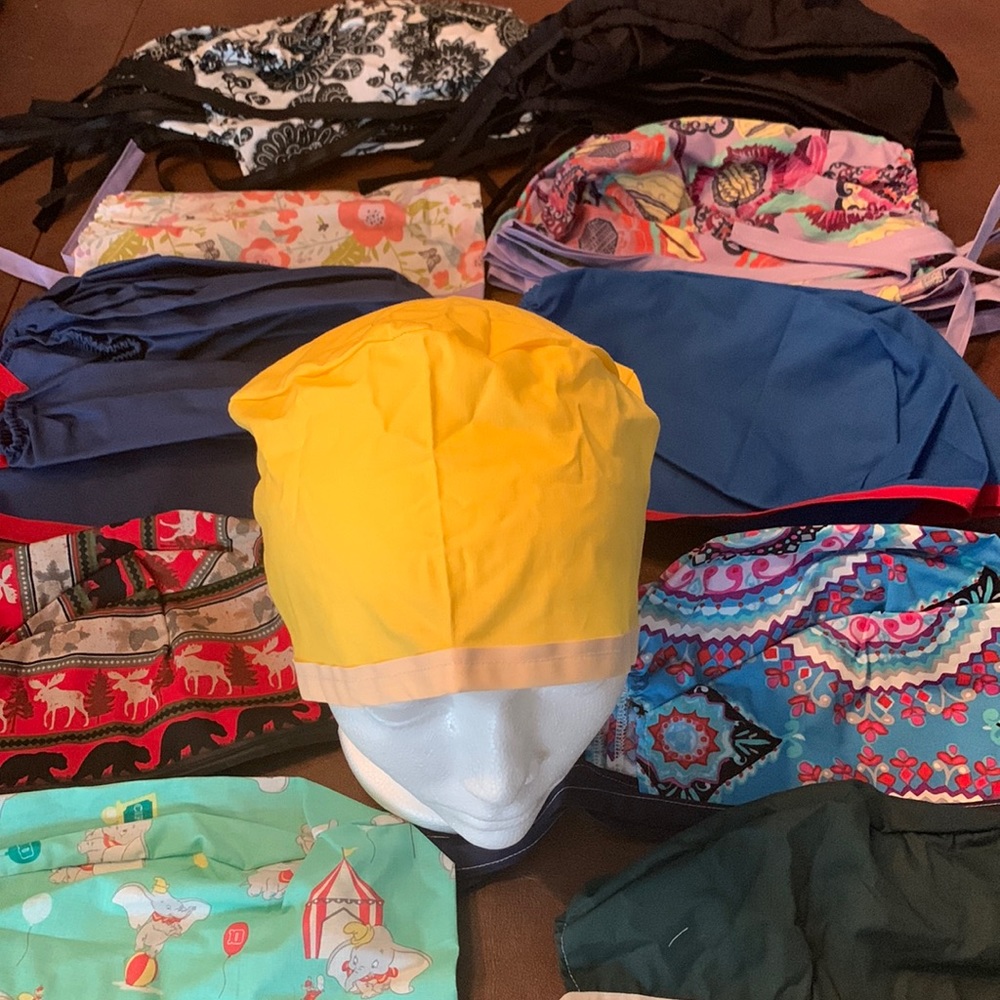 Scrub caps